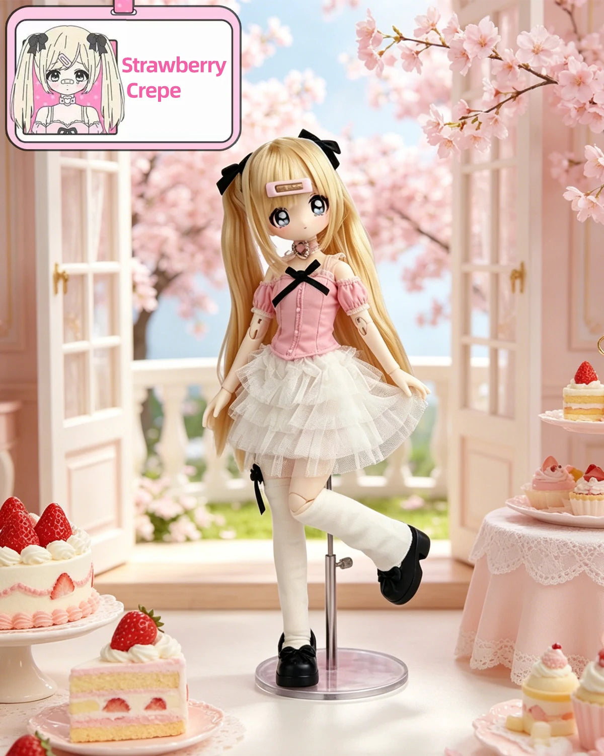 Don't Touch My Bangs Mimi 1/6 BJD Blind Box box art view