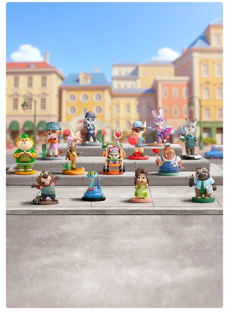 POP MART Disney Zootopia Next Adventure Series Blind Box Figures
