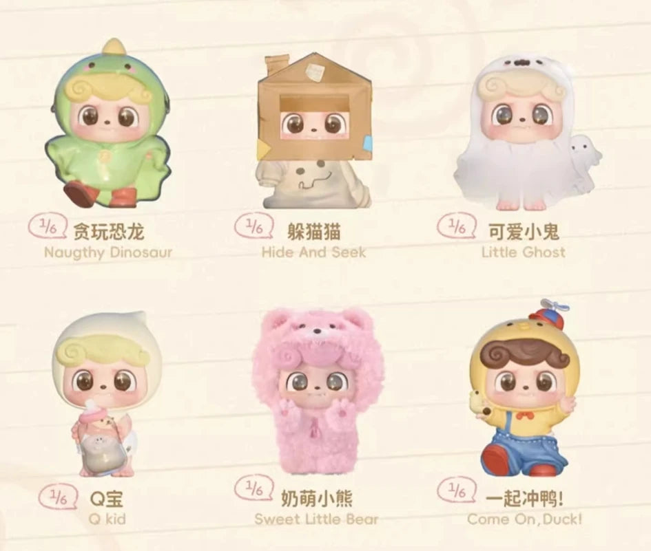 Jotoys Q.Kid Be Your Q Baby Series Blind Box Figures