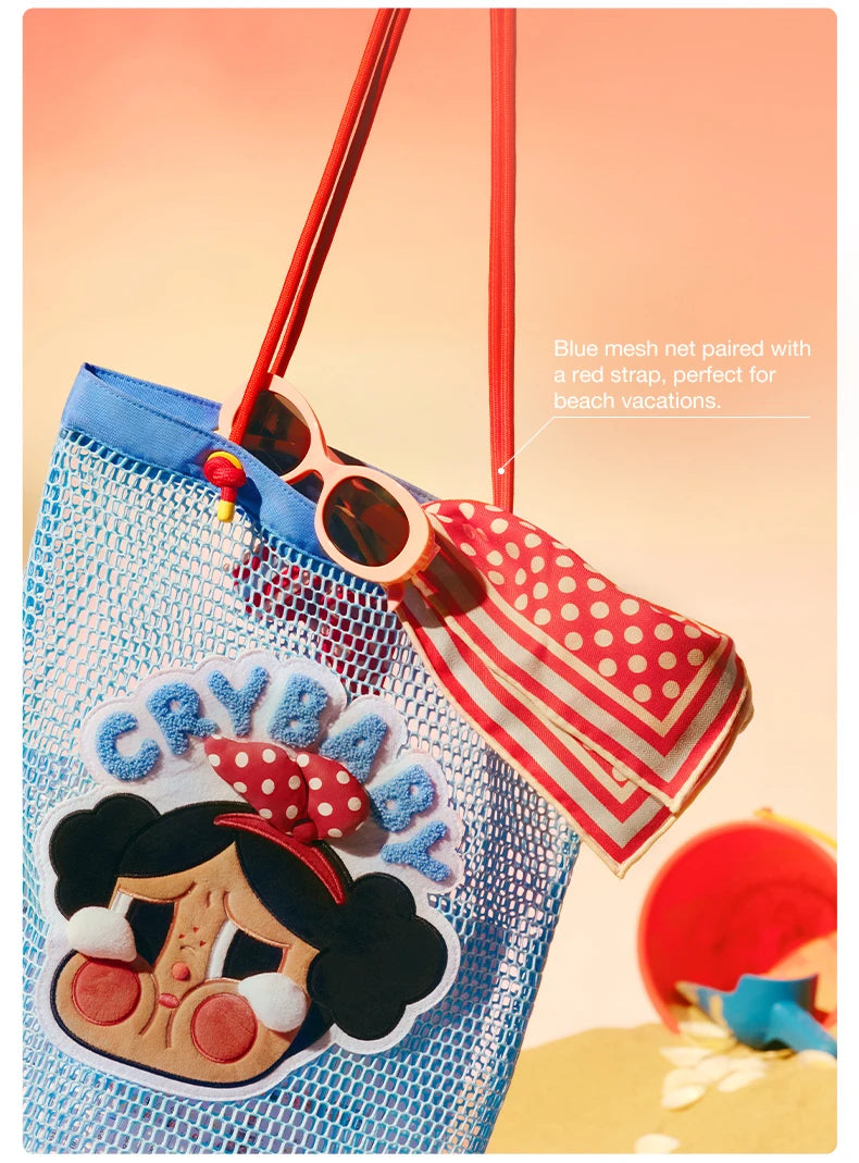 POP MART CRYBABY Vacation Mode On Shoulder Bag