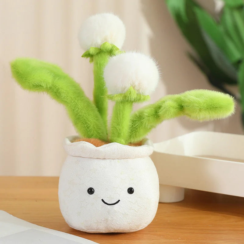Cute Stuffed Plush Plant Toy Interesting Dandelion Plush image 17