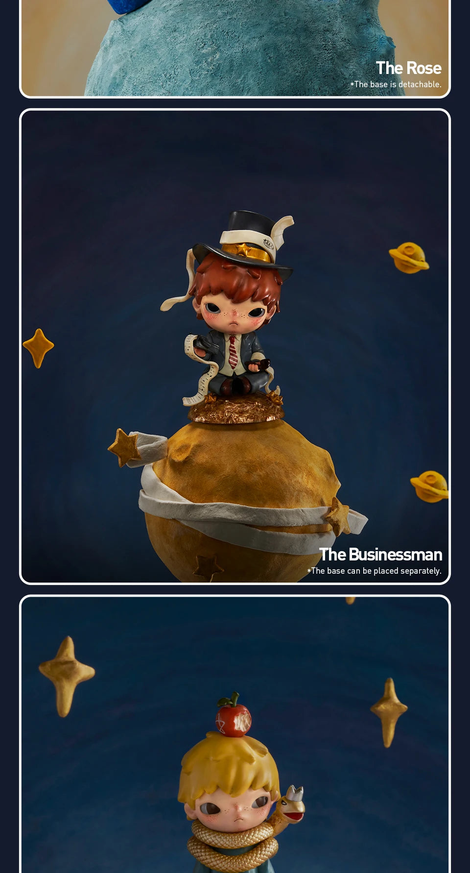 POP MART Hirono × Le Petit Prince Series Blind Box Figures