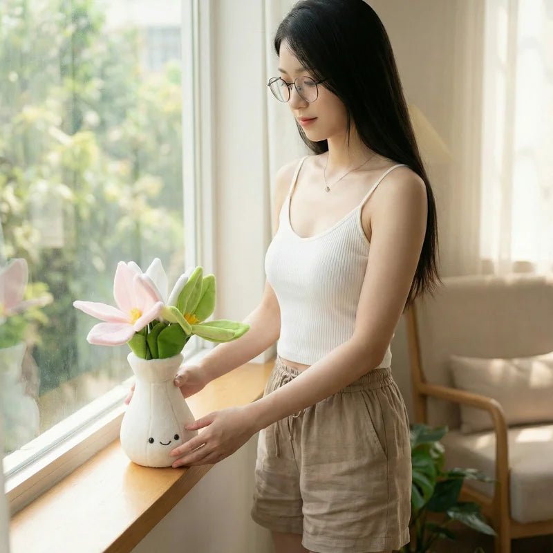 Flower Vase Plush box art view