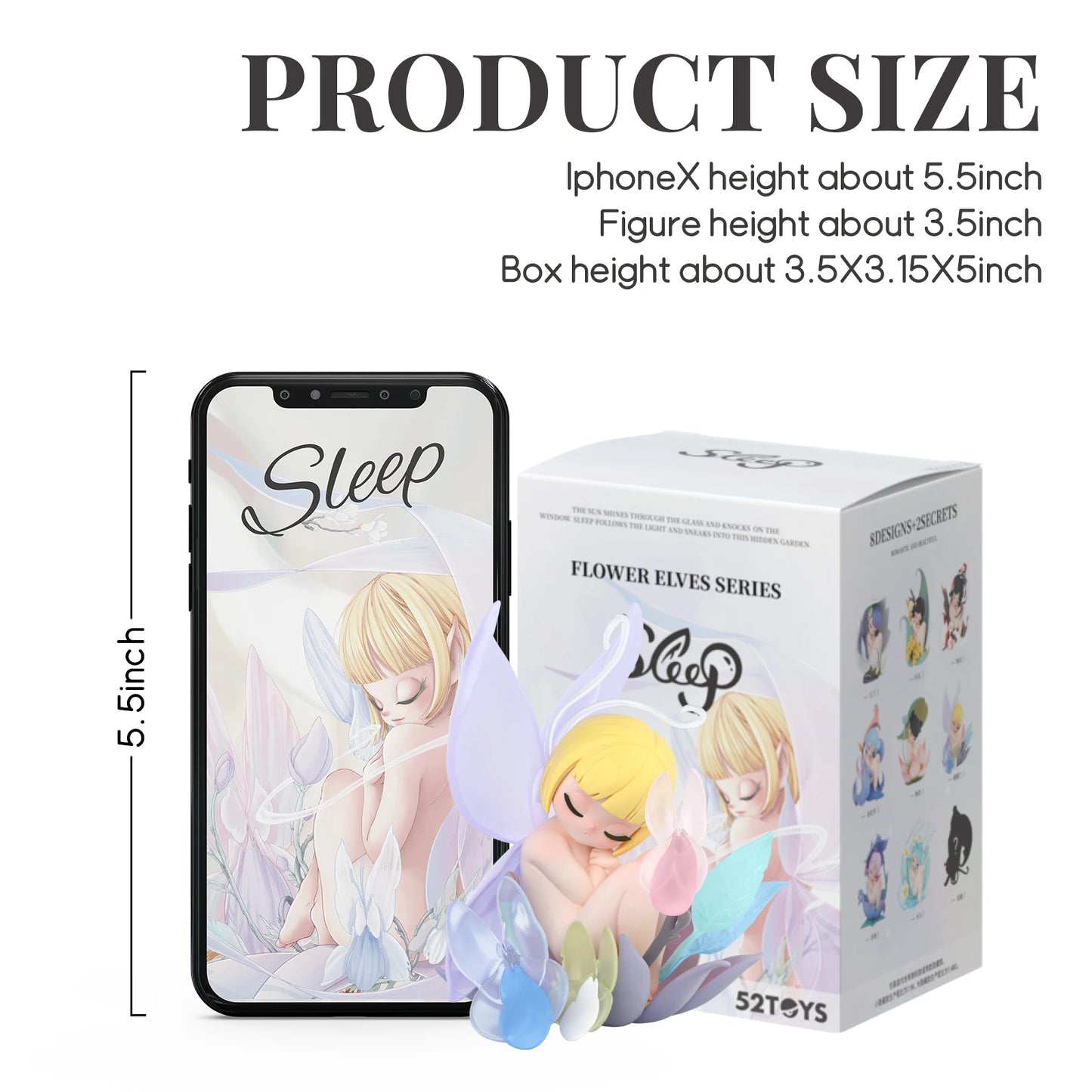 52TOYS Sleep Flower Elves Series – Blind Box Action Figure