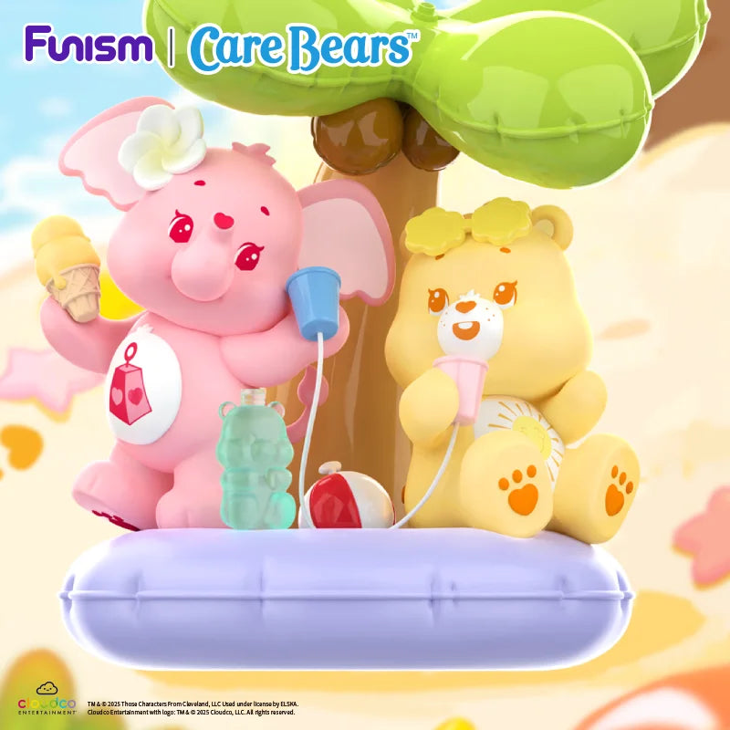 FUNISM Care Bears Friendship Series Figure Holiday Blind Box Action Figure Toy Gift for Kids Collectors Series Figures Action