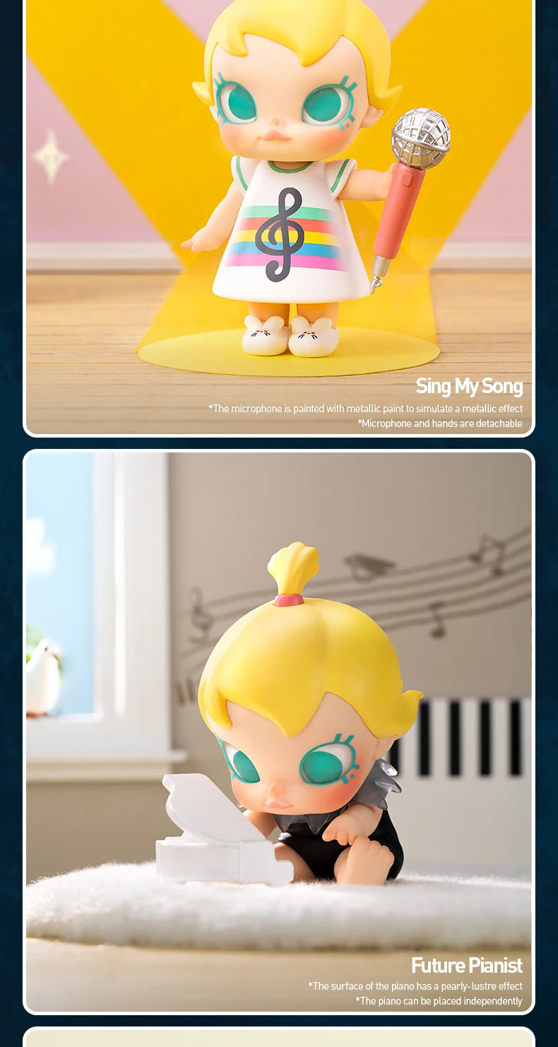 POP MART Baby Molly When I Was Three! Series Blind Box Figures
