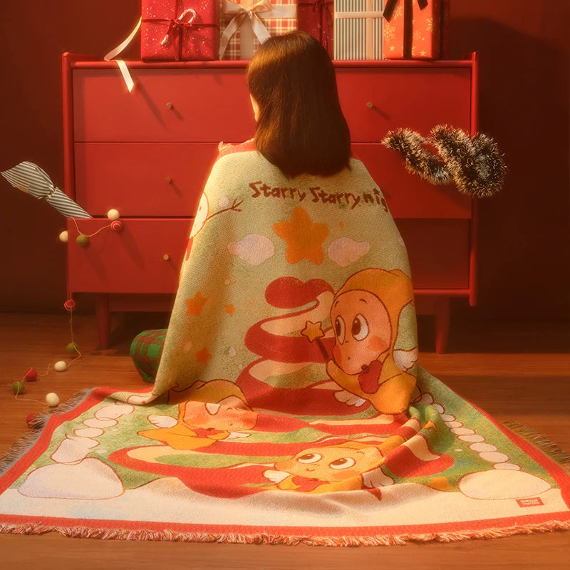 POP MART Apple of My Eye Twinkle Twinkle Throw Blanket
