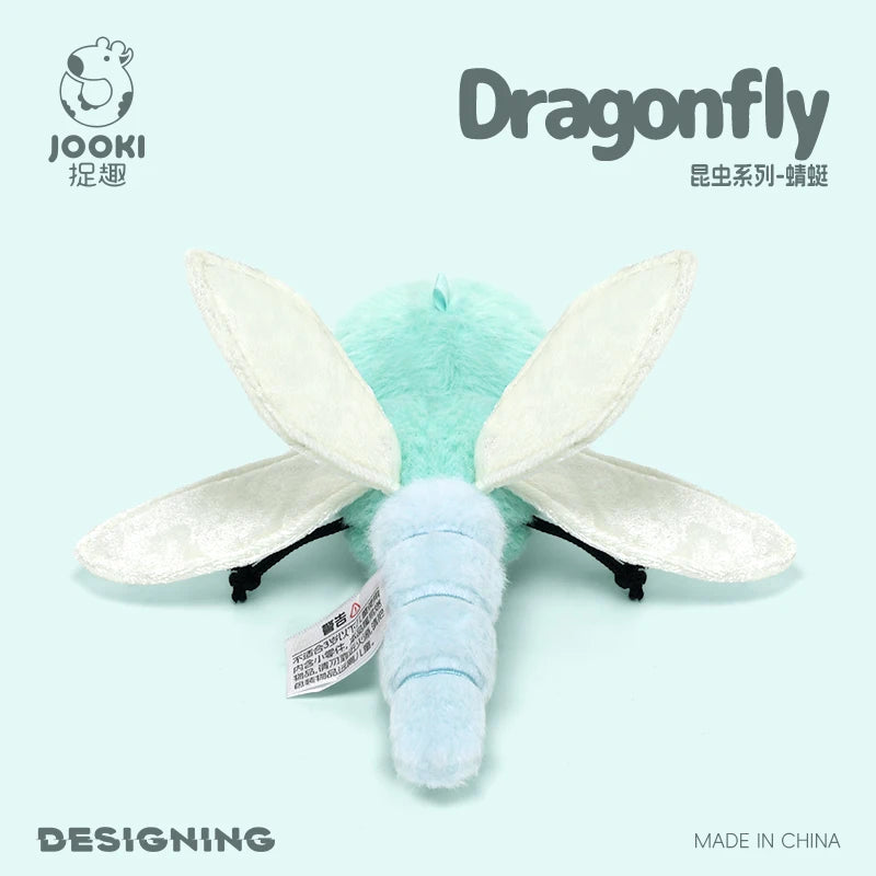 Cute Cartoon Insect Plush Toy Collection – Caterpillar, Firefly, Dragonfly, Mosquito, Cockroach