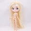 ICY DBS Blyth Doll Carved Lips Face White Skin Joint Body 1/6 BJD collector view