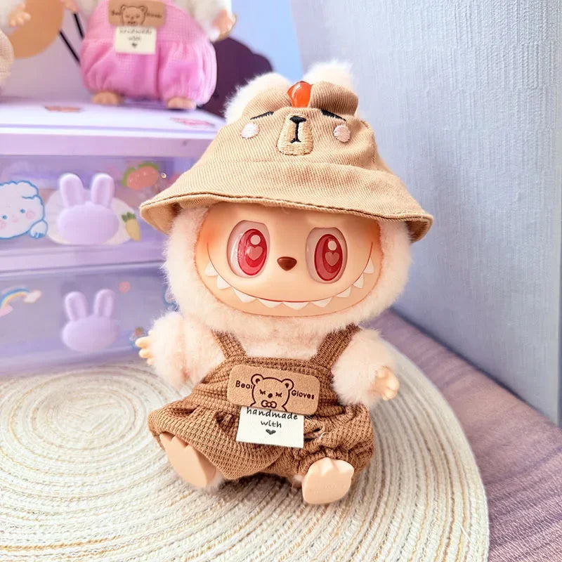 Labubu Apparel V1 V2 V3 Outfit Set Accessories for 15–18 cm Figures