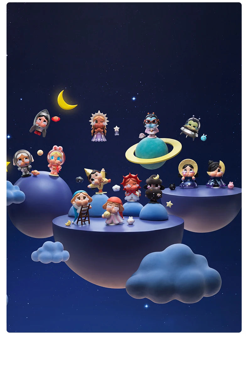 POP MART Crybaby Crying to the Moon Series Blind Box Figures
