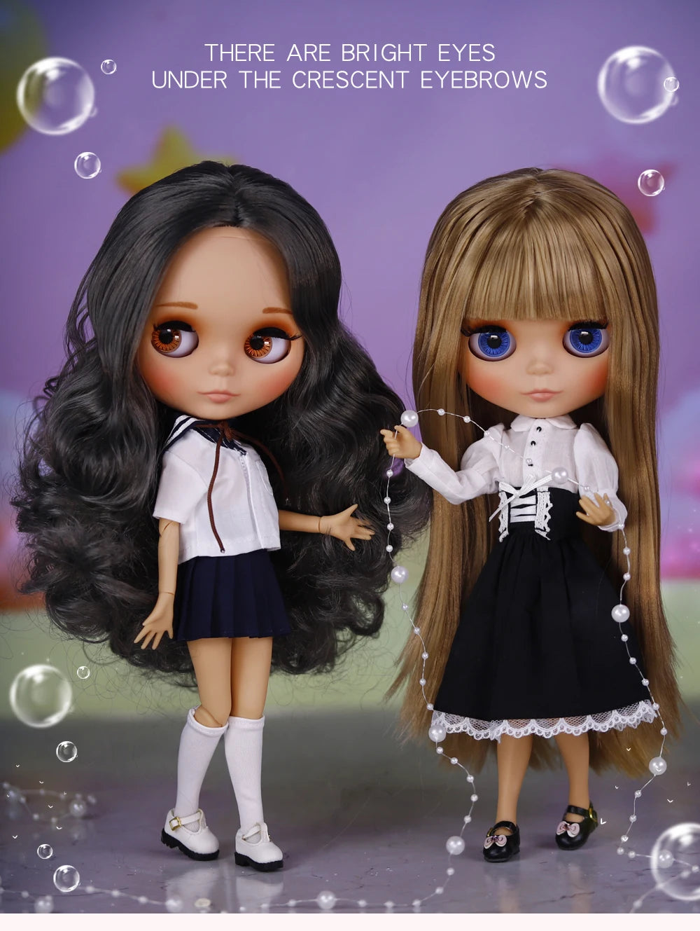 ICY DBS Blyth Doll Tan Skin Matte Face Jointed Body