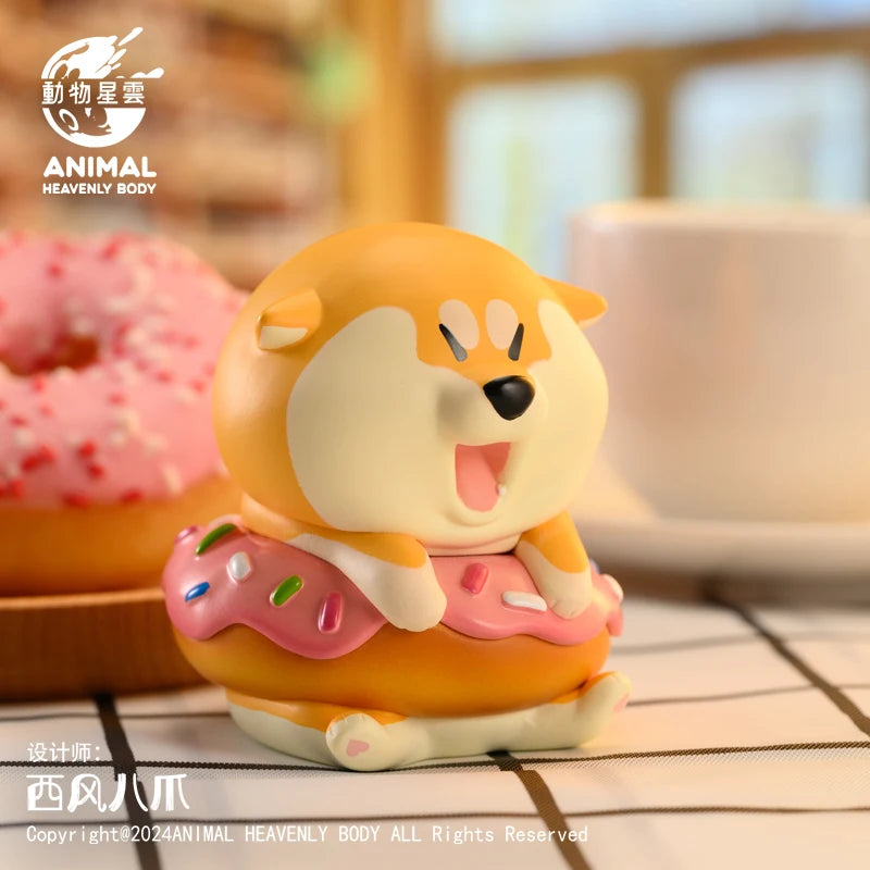 Animal Heavenly Body Shiba Inu Delicious Dog Series Blind Box Figures