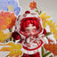 POP MART SKULLPANDA Amid Flowers Plush Doll Pendant side view