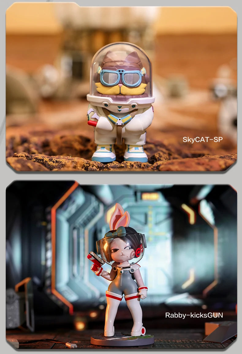 POP MART COOLABO SpaceHood Blind Box Figures