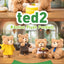 POP MART Ted2 Teddy Bear Action Plush Pendant Blind Box