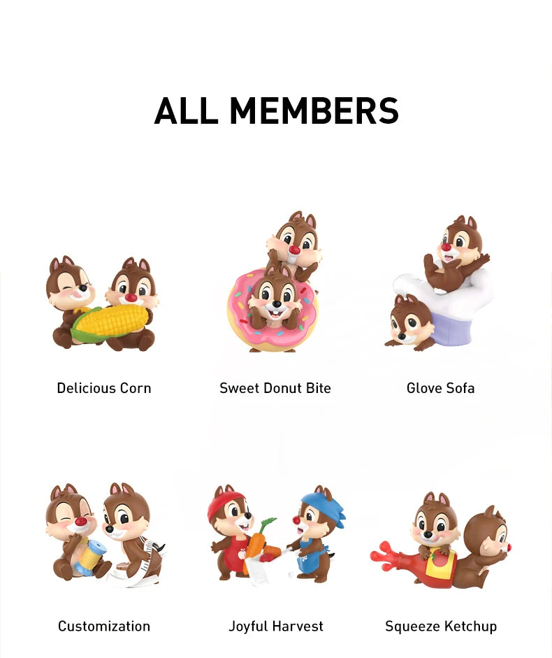 POP MART Disney Chip ’n’ Dale Fun-Loving Brothers Blind Box Figures