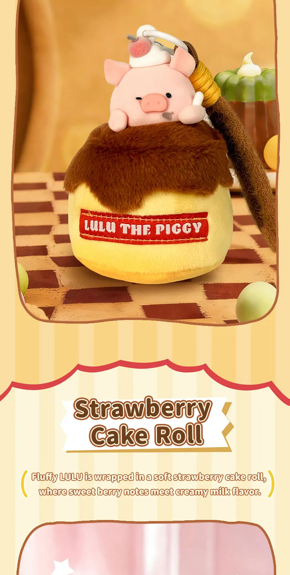 52TOYS Blind Box LULU THE PIGGY Diet Nemesis Plush Keychain image 12