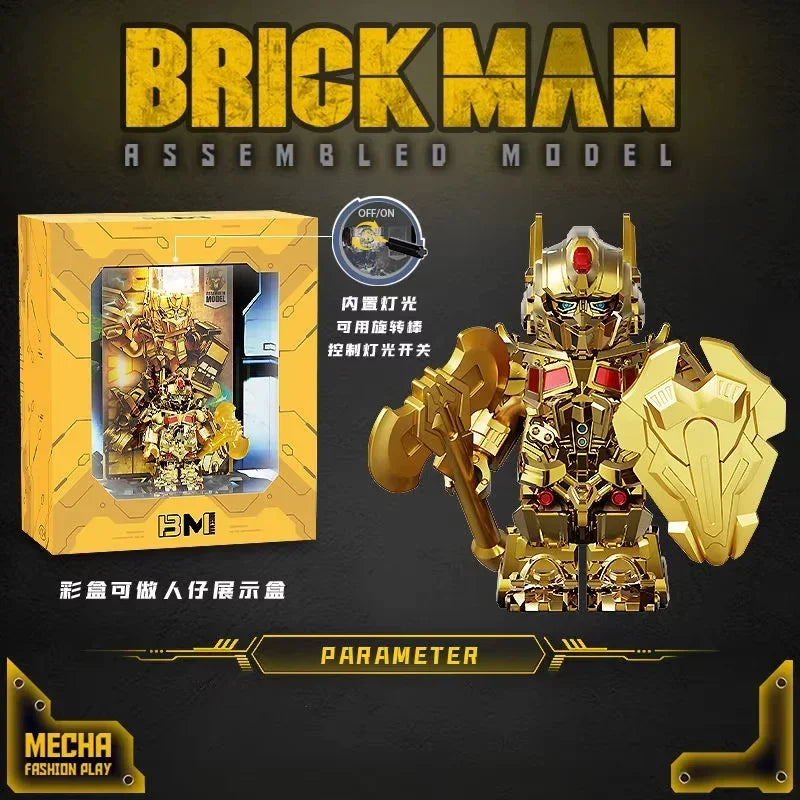 BLOKEES Transformers Optimus Prime, Megatron & Bumblebee Building Blocks
