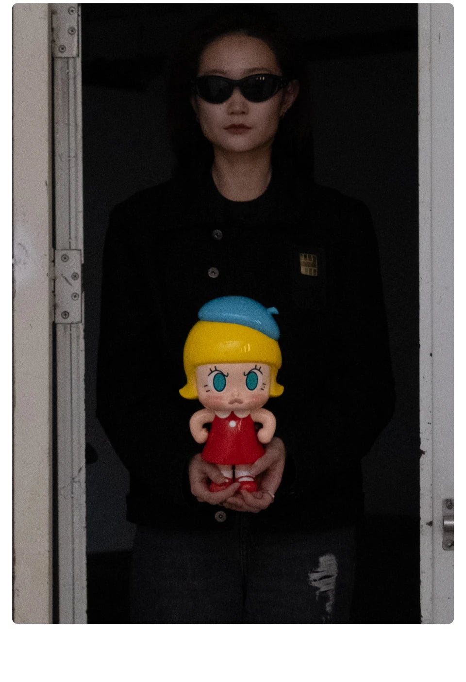POP MART Angry Molly Original Fire XL Figure