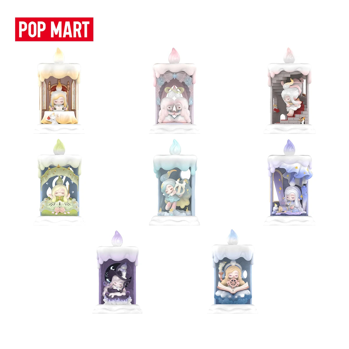 POP MART CHAKA Candlelit Wander Series Blind collector view