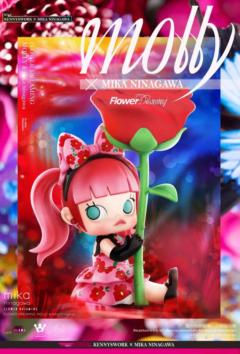 POP MART Molly x Mika Ninagawa Flower Dreaming Series Blind Box (Pre-Order)