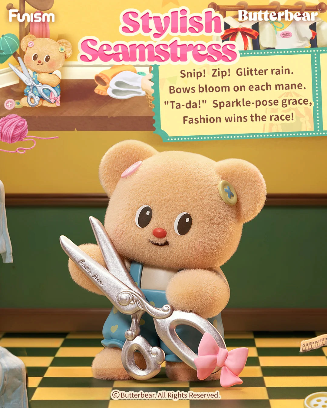 FUNISM Butterbear Adorable Influencer Series Blind Box Figures