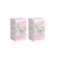 Two cartoon-themed boxes with colorful designs on a white background