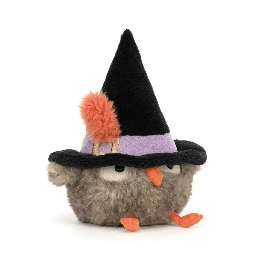Halloween Witch Owl Plush – Cute Spooky Stuffed Toy