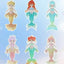 Mermaid Chu Chu Series Blind Box – Ob11 1/12 BJD Kawaii Anime Action Figure Collectible