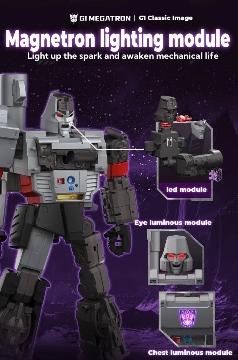 BLOKEES Transformers Legendary Edition Megatron Building Blocks