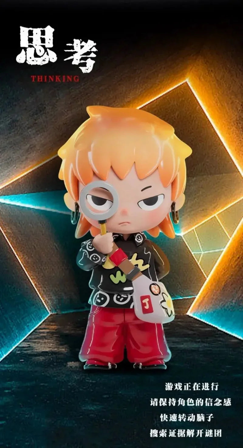 Cool Boy JD Multi Faced Life Series Blind Box Collectible Figures