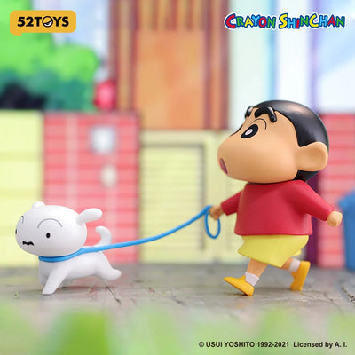52TOYS Crayon Shinchan Daily Life Series 2 Blind Box Mystery Anime Figure