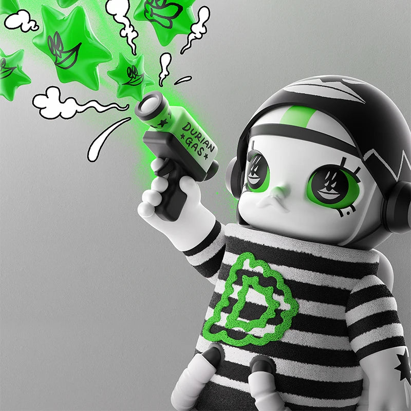 POP MART MEGA SPACE MOLLY 400% LALA COMPANY Durian Man Limited Edition
