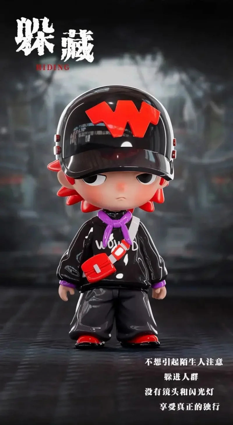 Cool Boy JD Multi Faced Life Series Blind Box Collectible Figures