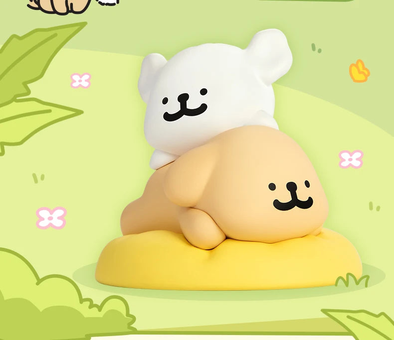 FUNISM Maltese Happy Snuggling Series Blind Box Figures