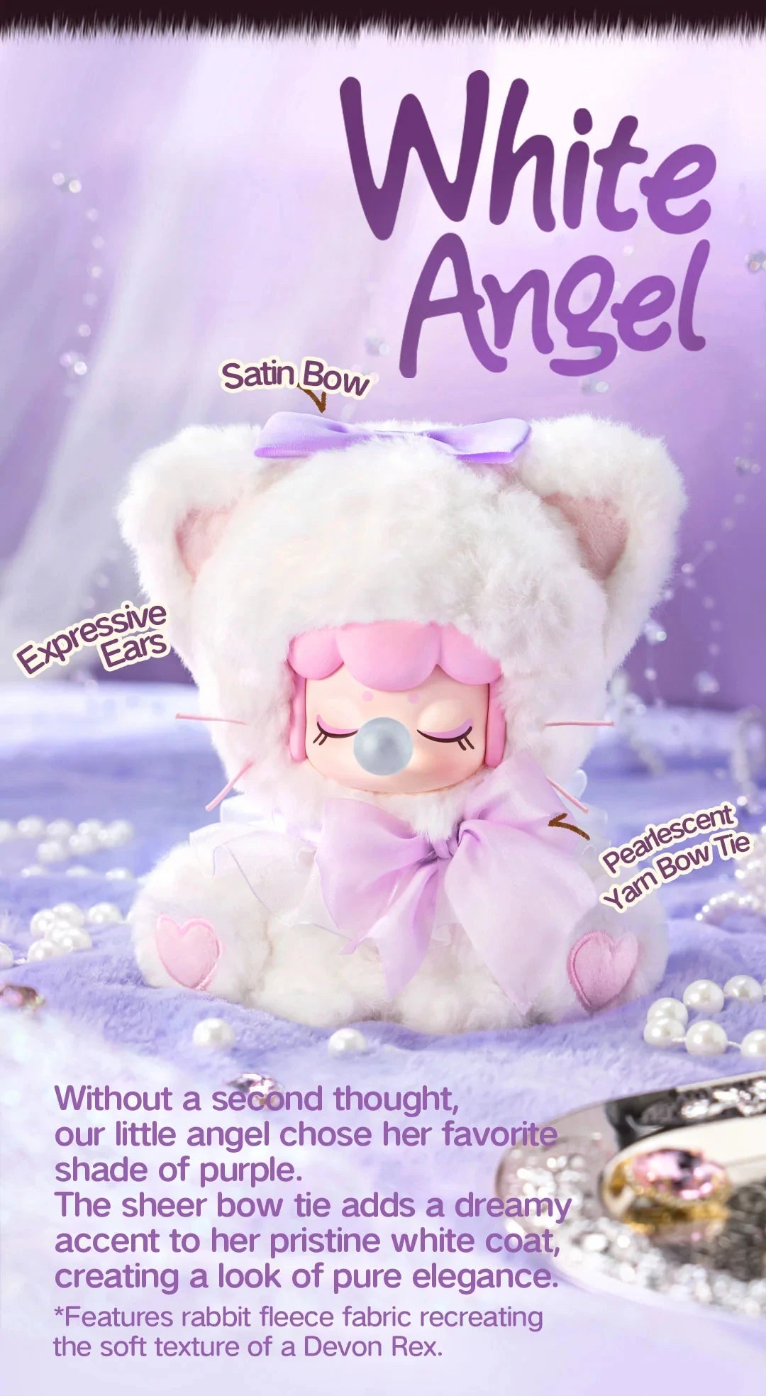 Rolife Nanci Tea Time Kitties Plush Blind Box Figures