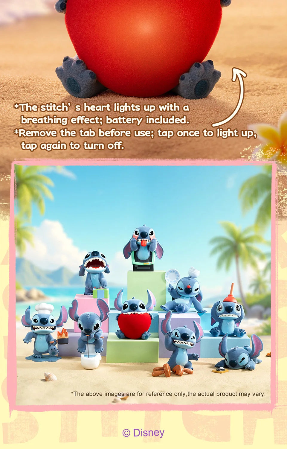 52TOYS Disney Stitch Super Trouble Maker Blind Box Figures