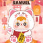 Samuel Meow Lucky Cat Series Blind Box Plush Collectibles
