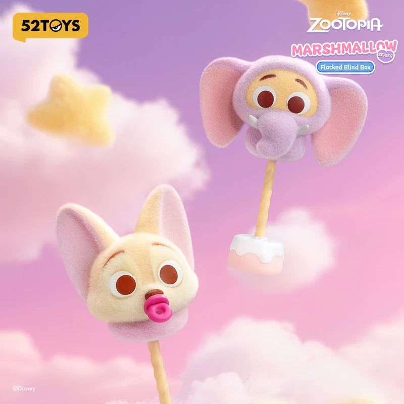 52TOYS Zootopia Marshmallow Series Blind Box Figures