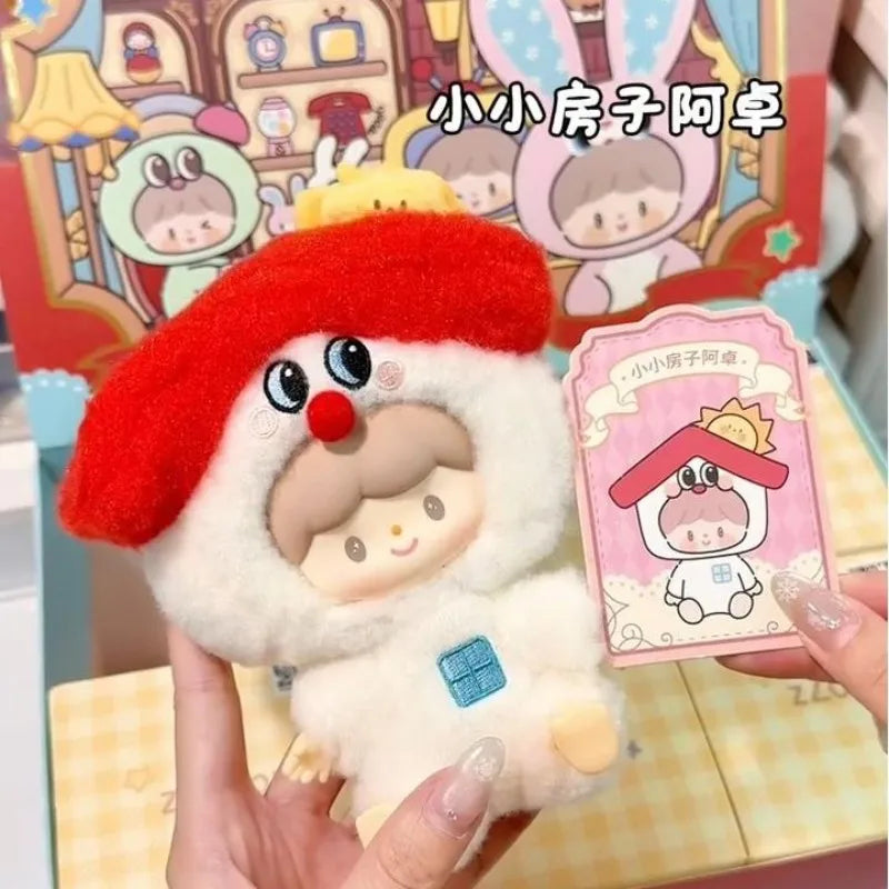 zZoton Happy Childhood Series Plush Keychain Blind Box