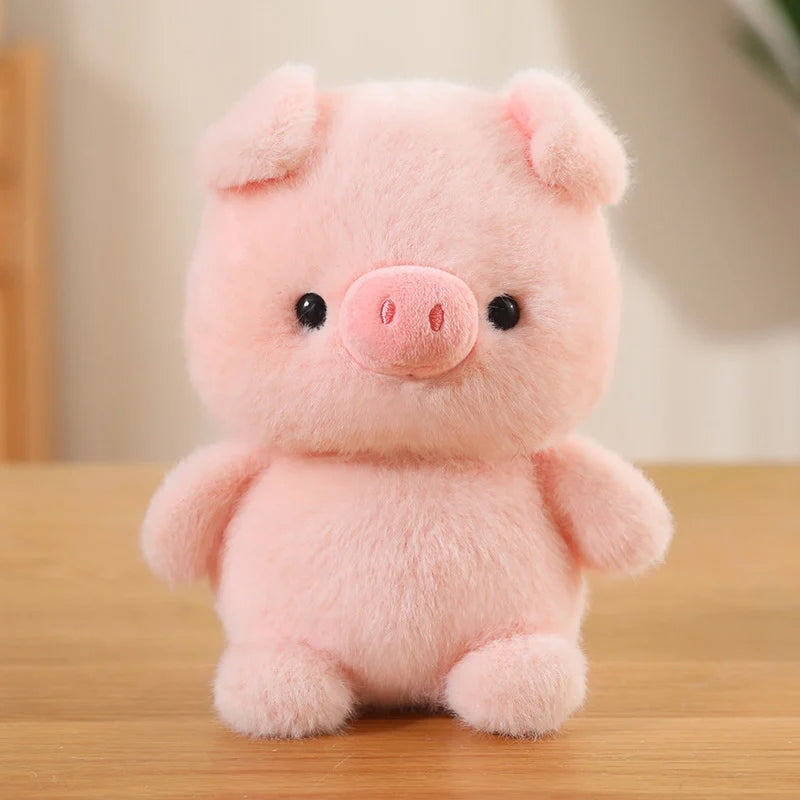 Cute Sitting Animals Plush – Red Panda, Fox, Sloth, Cat, Capybara & Pig