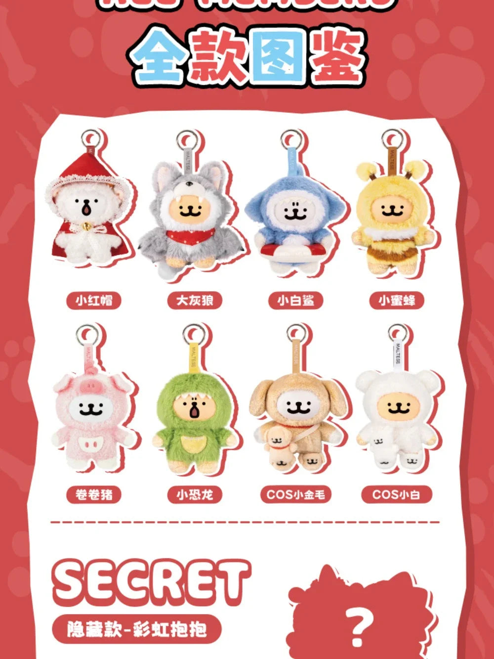 Maltese Guess Who I Am Blind Box Figures