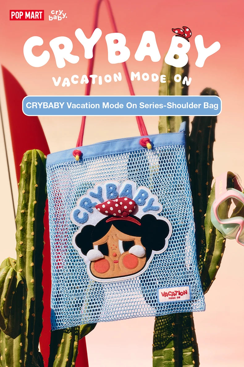 POP MART CRYBABY Vacation Mode On Shoulder Bag