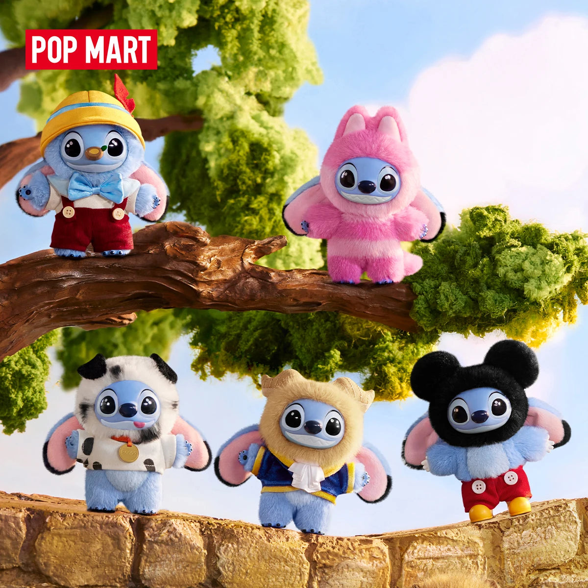 POP MART Disney Stitch Adventure Blind Box Pendant