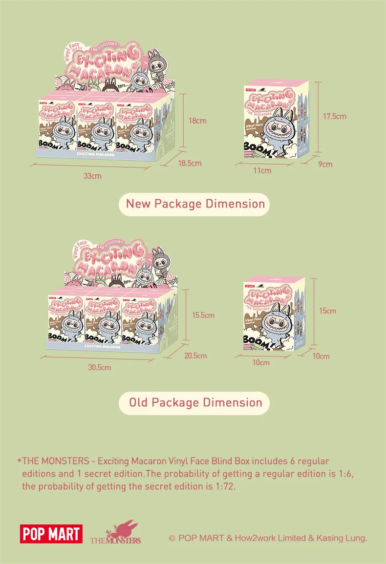 POP MART blind box vinyl figure, sealed mystery packaging, product photo for collectors in NZ