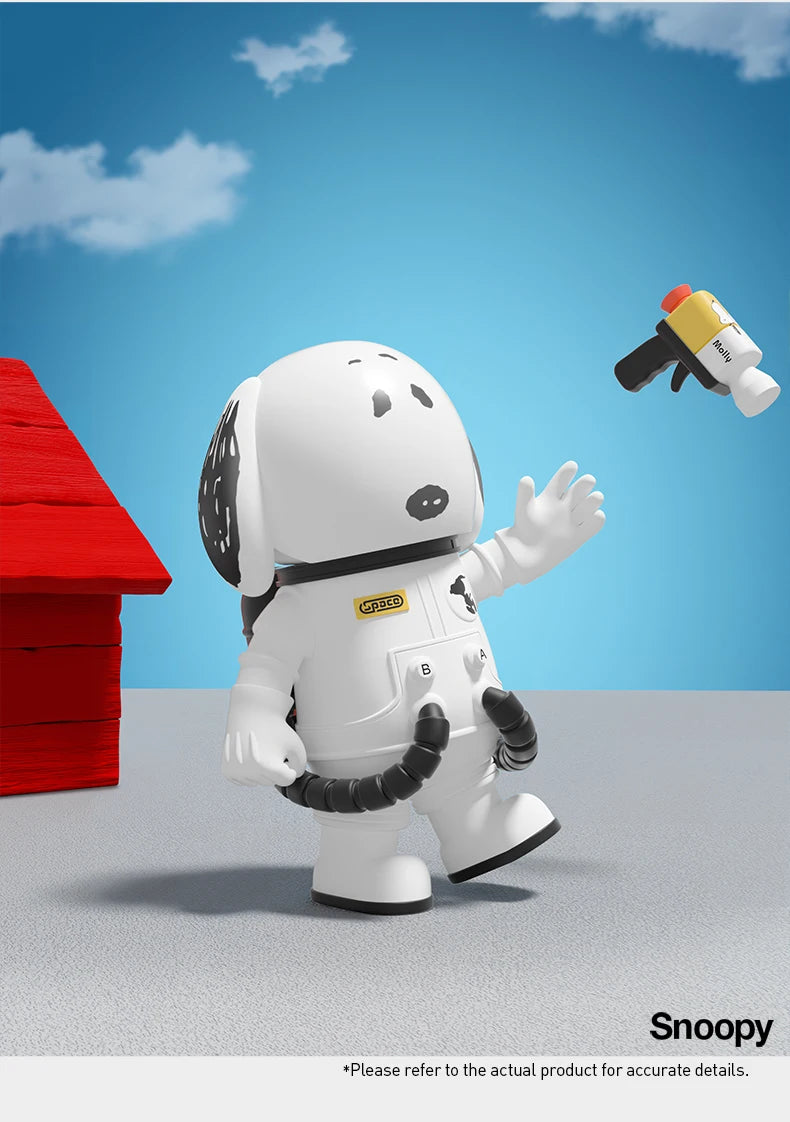 POP MART MEGA SPACE MOLLY Charlie Brown & Snoopy 100% Figure