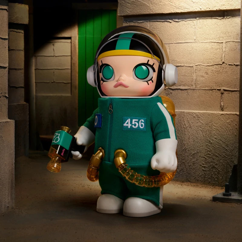 POP MART MEGA SPACE MOLLY 400% + Action Figure Squid Game Set