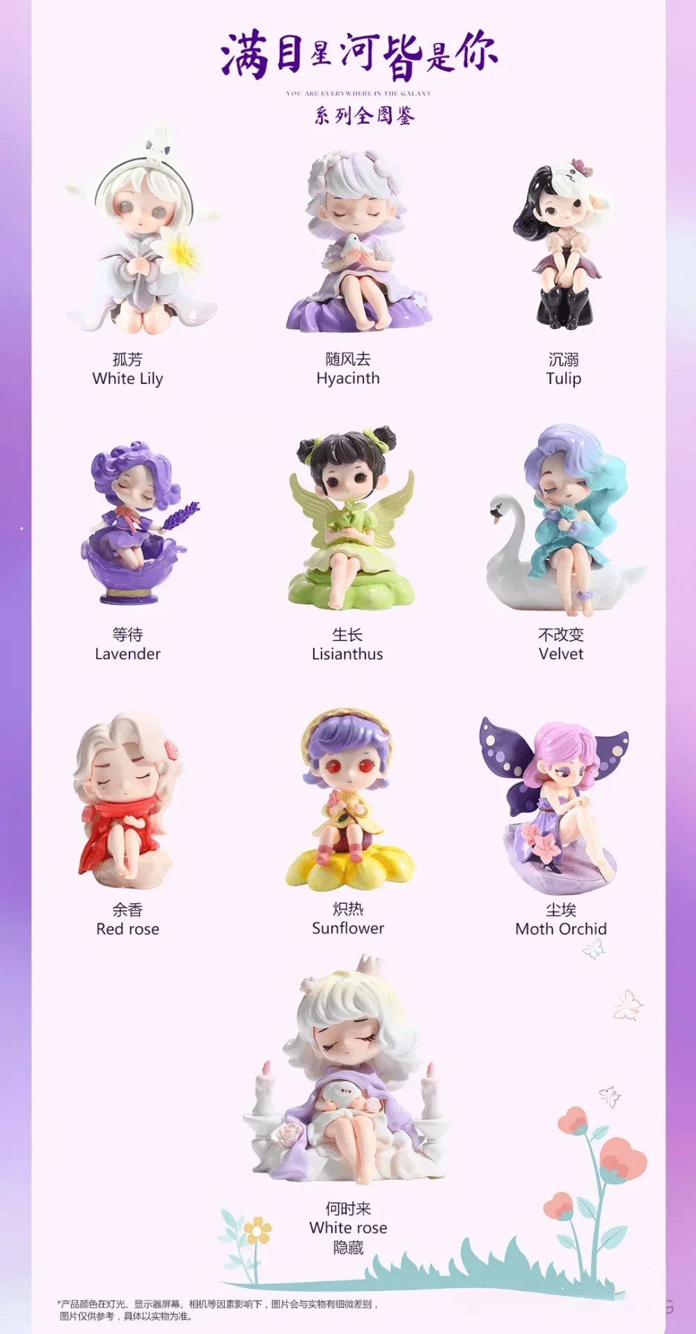 You Are Everywhere in the Galaxy Series Blind Box Figures