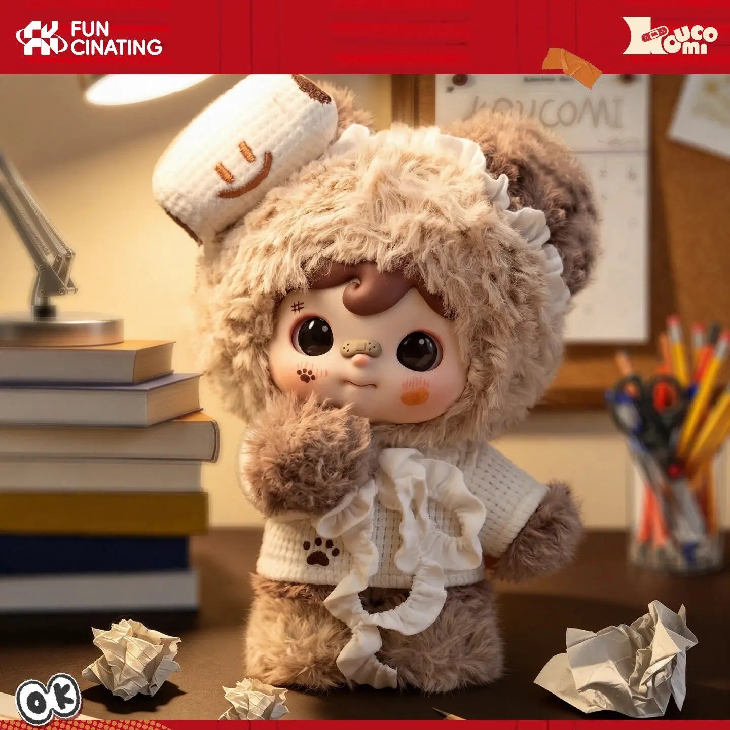 Koucomi I Am King Series Blind Box Cute Plush Pendant image 30